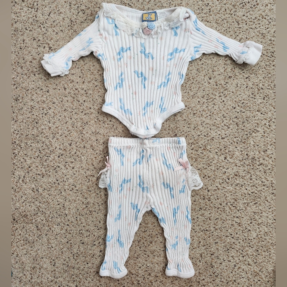 Vintage Sprockets Matching Bow Outfit